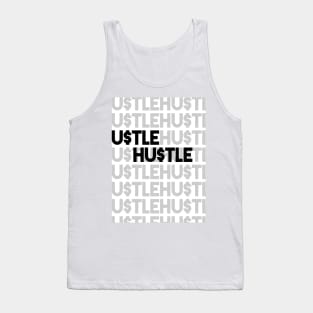 Hustle large print entrepreneur modern gallery fashion Tank Top